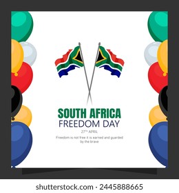 South Africa Freedom Day commemorates the country's first democratic elections in 1994, marking the end of apartheid and the beginning of freedom and democracy for all South Africans.