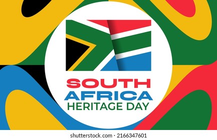 South Africa Heritage Day Public Holiday Stock Vector (Royalty Free ...