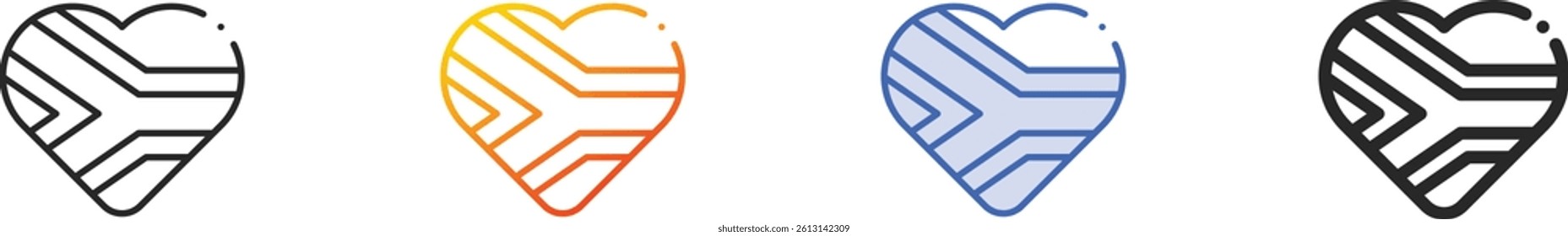 south africa icon.Thin Linear, Gradient, Blue Stroke and bold Style Design Isolated On White Background