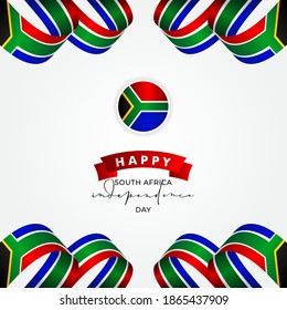 South Africa Independence Day Design Template Illustration