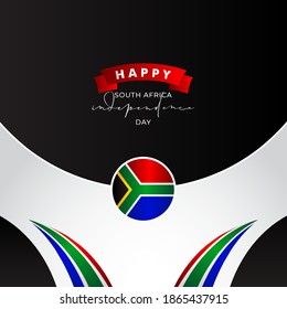 South Africa Independence Day Design Template Illustration