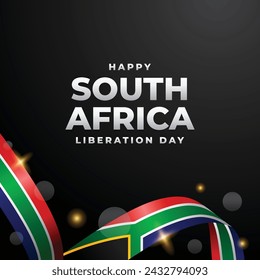 South africa liberation day design illustration collection