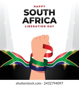 South africa liberation day design illustration collection