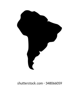 south africa map. logo vector.