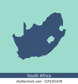 South Africa map vector