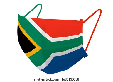 South Africa Mask national flag icon
