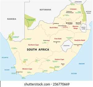 South Africa National Park Map