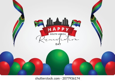 South Africa Reconciliation Day Design Background For Greeting Moment