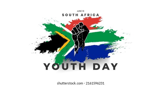 South Africa Youth Day, 16 june celebration. vector illustration.
