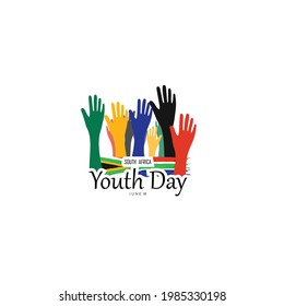 South Africa Youth Day vector illustration.