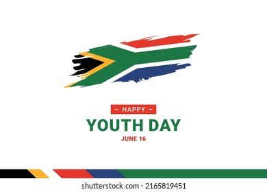 South Africa Youth Day. Vector Illustration. The illustration is suitable for banners, flyers, stickers, cards, etc.