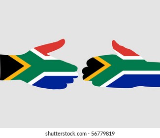 South African handshake