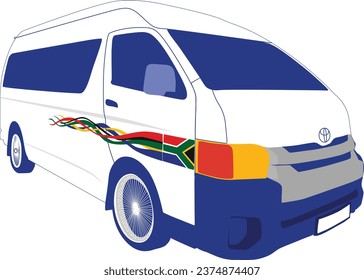 South African Taxi `Quantum mini bus