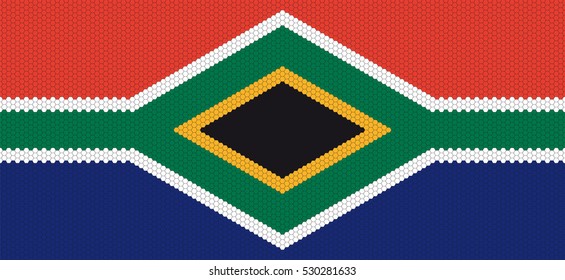 South African Vector Flag Design