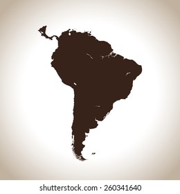 South America map