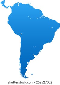 South America map