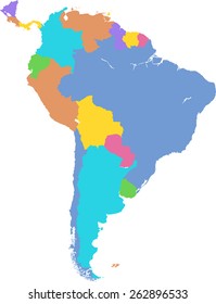 South America Map