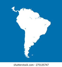 south america map