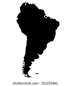 South America map