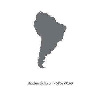 South America map