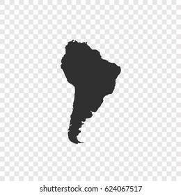 South America map
