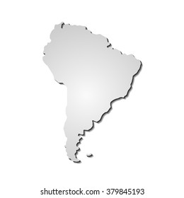 South America Map Background Vector Stock Vector (Royalty Free ...