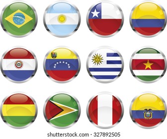 South American Flags