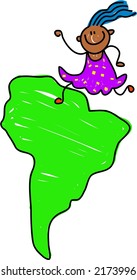 south american kid