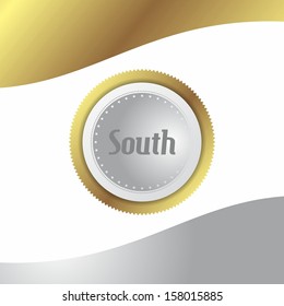 south art sticker label