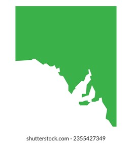 South Australia Map icon. illustration graphic of South Australia Map