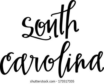 South Carolina Stock Vector (Royalty Free) 173517335 | Shutterstock