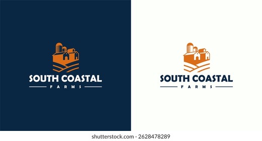 South Coastal Farms Logo design