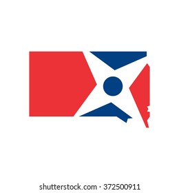 south dakota logo vector.
