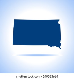 South Dakota Map