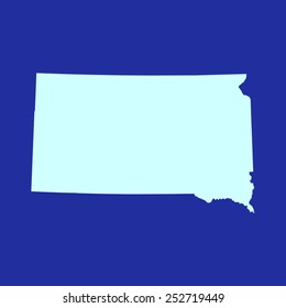 South Dakota Map