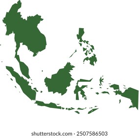 south east Asia sub continent map