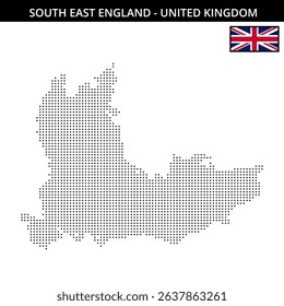 South East England raster map