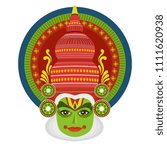 South Indian Traditional Kathakali Dancer