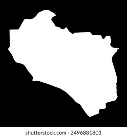 South Khorasan province map, administrative division of Iran. Vector illustration.