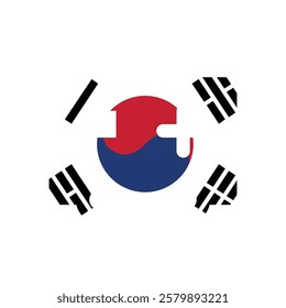 South Korea ambulance national flag icon