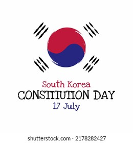 south korea constitunional day design