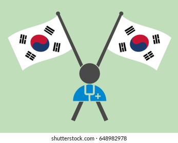 South Korea Emblem Doctor