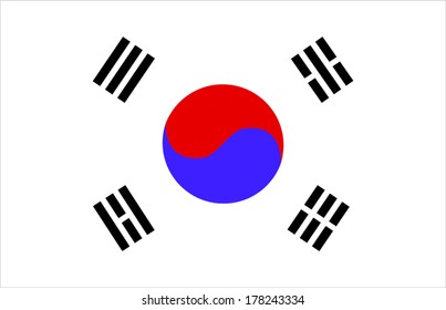 South Korea Flag  