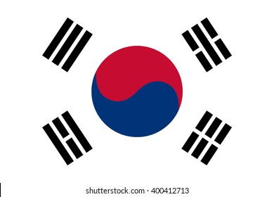 South Korea Flag 
