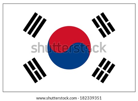 South Korea Flag 