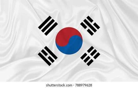 South Korea Flag vector
