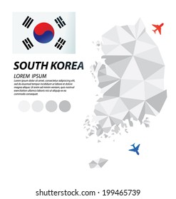 South Korea geometric concept design