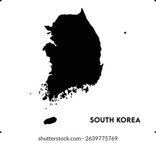 South Korea icon vector design, South Korea Logo design, South Korea's unique charm and natural wonders, Use it in your marketing materials, travel guides, South Korea map logo icon design vector