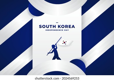 South Korea Independence Day Background Design