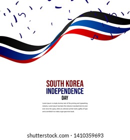 South Korea Independence Day Celebration Vector Template Design Illustration